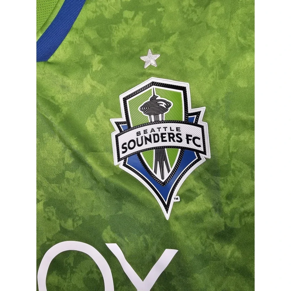 Seattle Sounders FC Jersey Mens XL Green MLS Soccer Adidas ClimaCool XBOX Shirt
